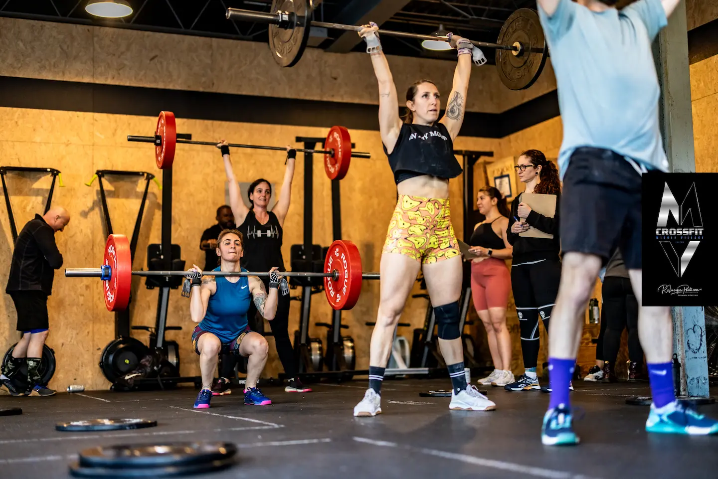 CrossFit class at CrossFit Middle Village
